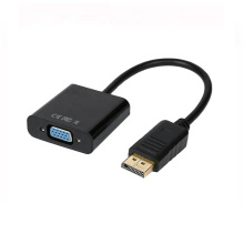 China Manufacturer Gold Plated 1080P Displayport Male to VGA 15PIN Female Adapter Custom DP to VGA Adapter Converter